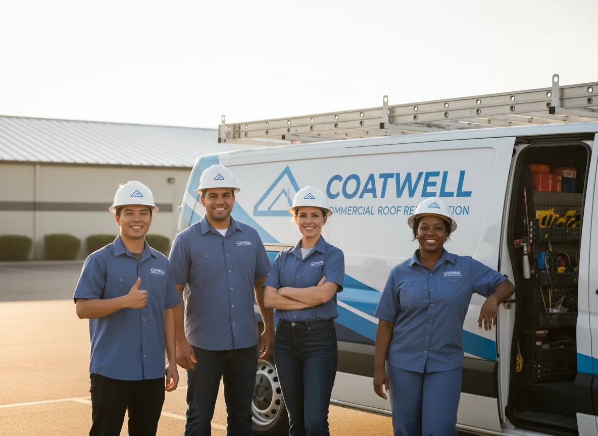 Commercial roof coating company in Morganville, KS